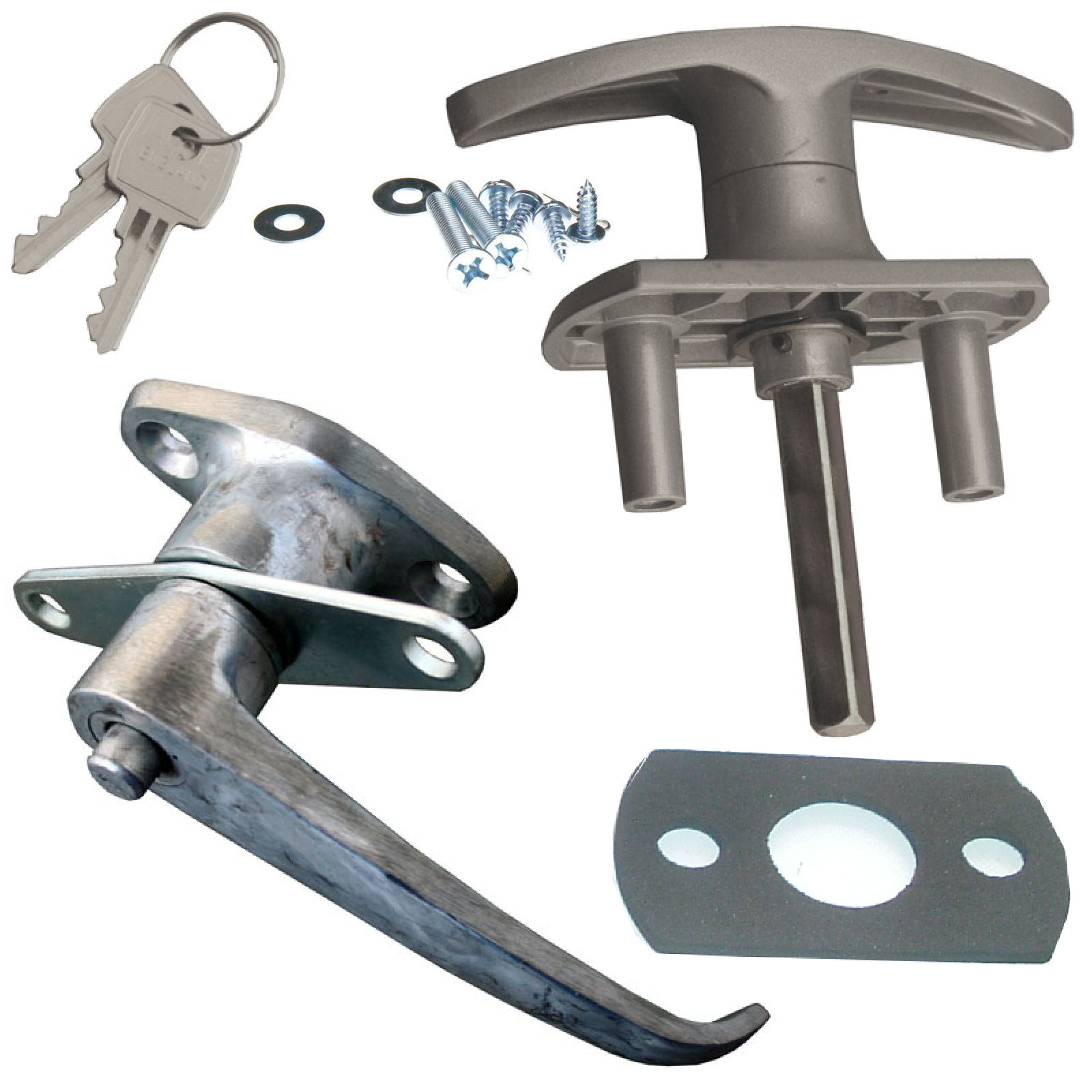Henderson THandle External & Internal Lock Set by UK Garage Door Parts